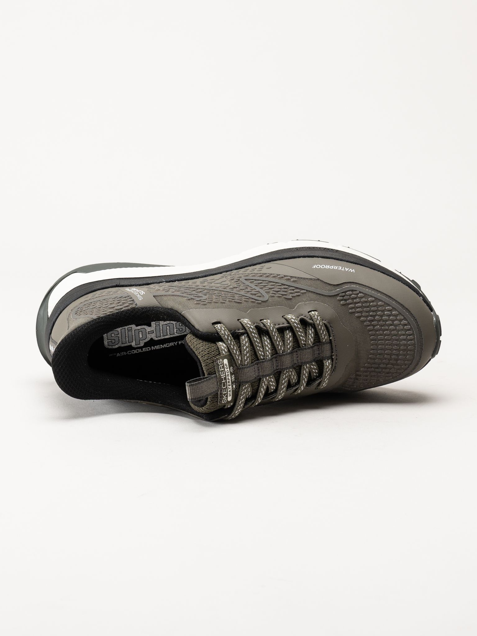 Skechers - Switch Back - Mist - Olivgröna sportskor