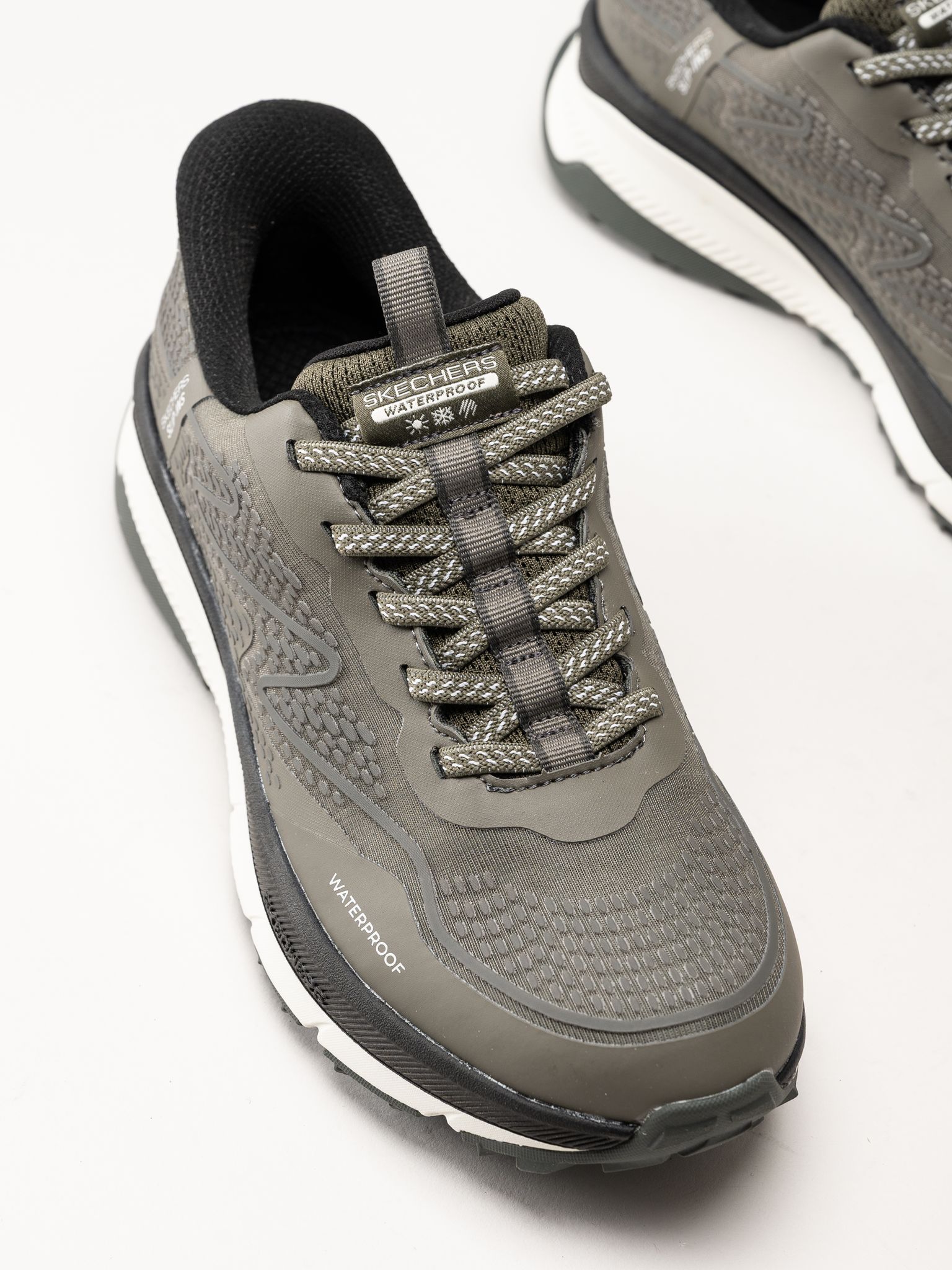 Skechers - Switch Back - Mist - Olivgröna sportskor