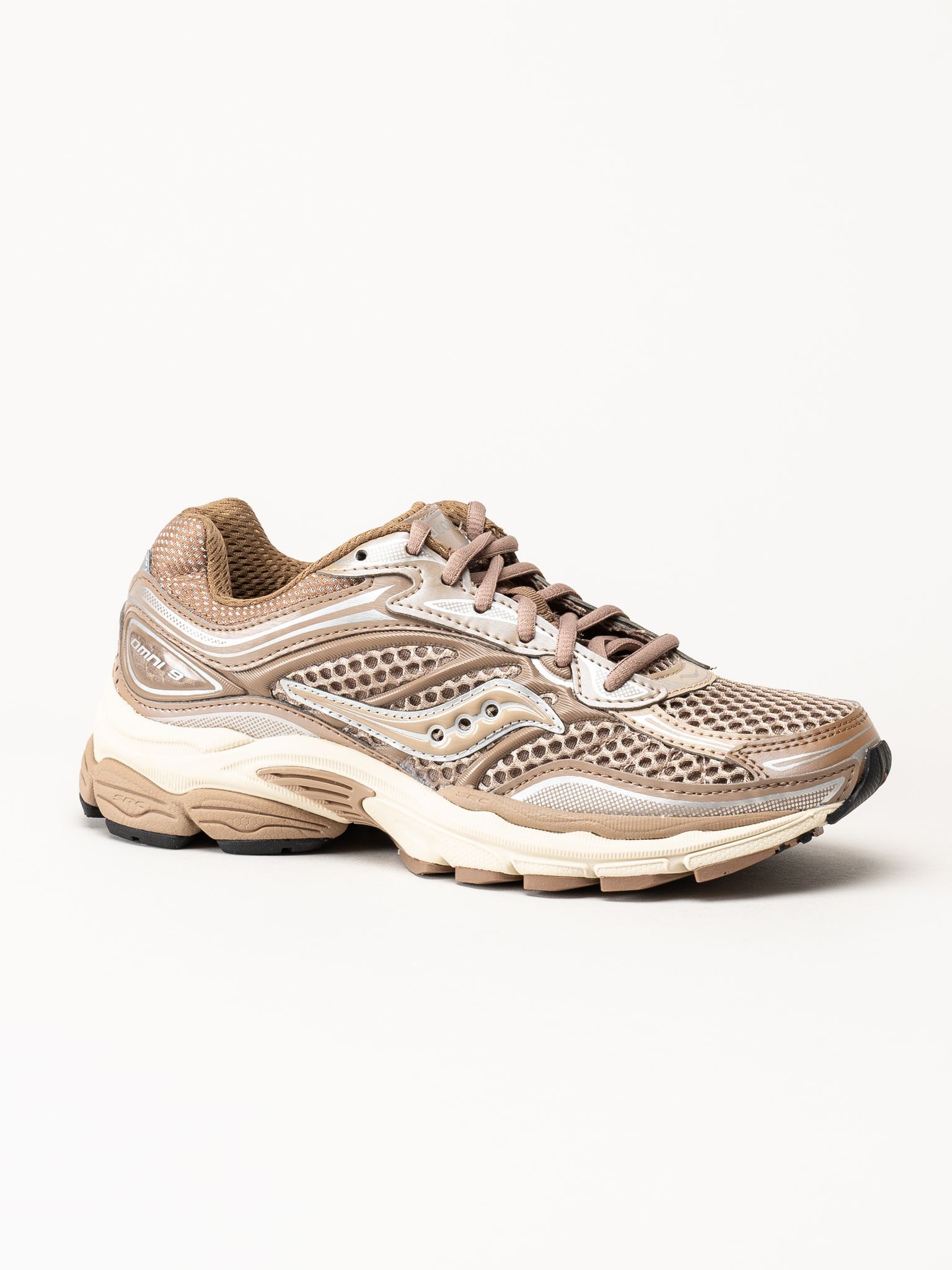 Saucony - Progrid Omni 9 - Ljusbruna sneakers