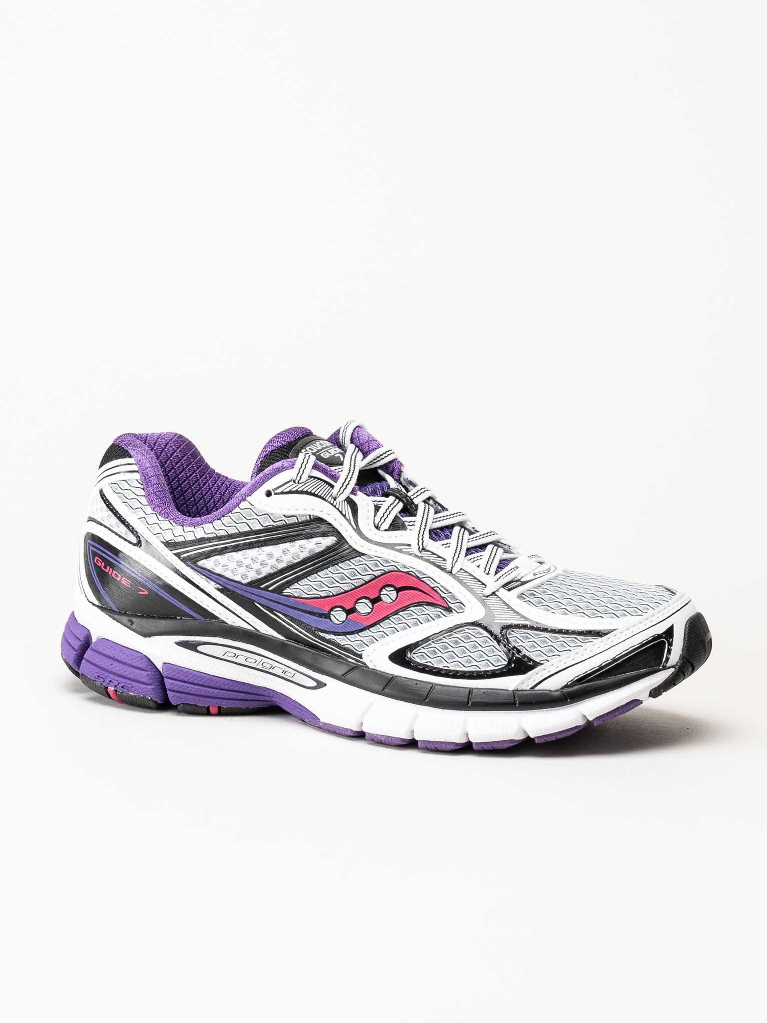 Saucony - Progrid Guide 7 - Vit/Lila sneakers