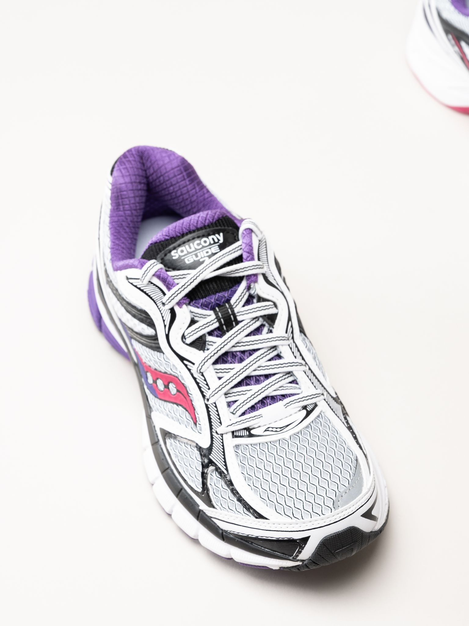 Saucony - Progrid Guide 7 - Vit/Lila sneakers