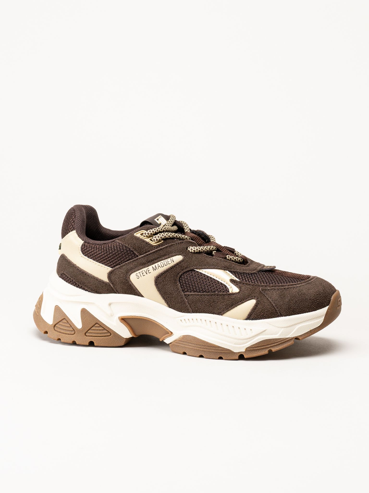 Steve Madden - Ample - Mörkbruna sneakers