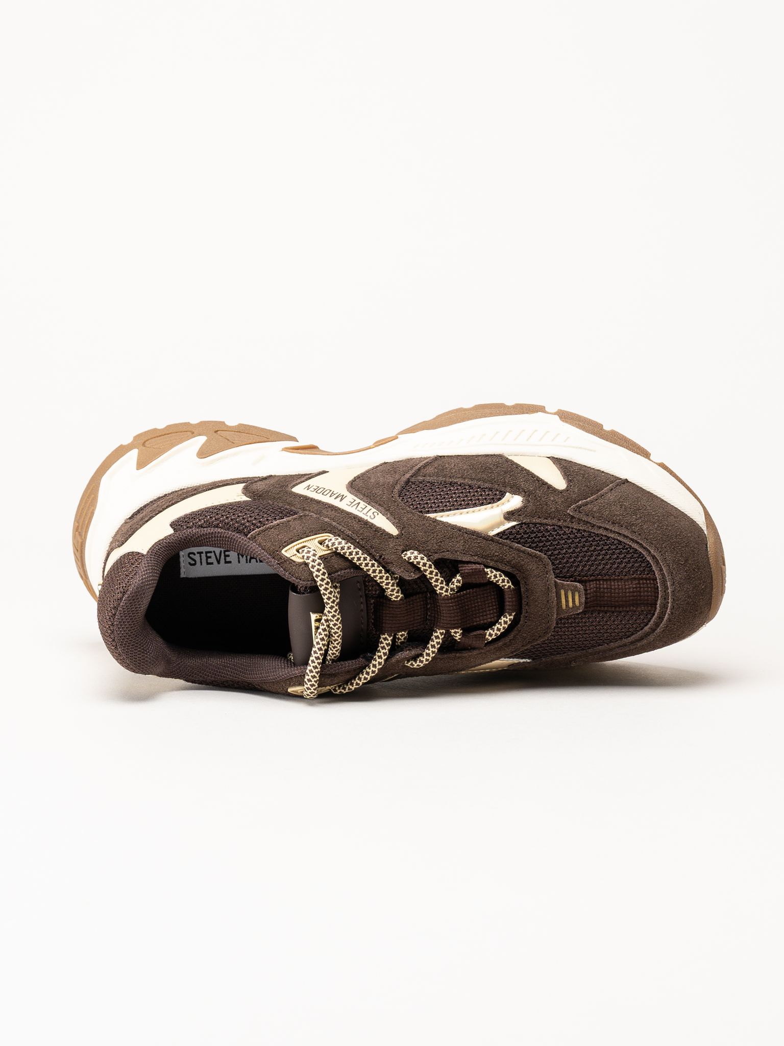 Steve Madden - Ample - Mörkbruna sneakers