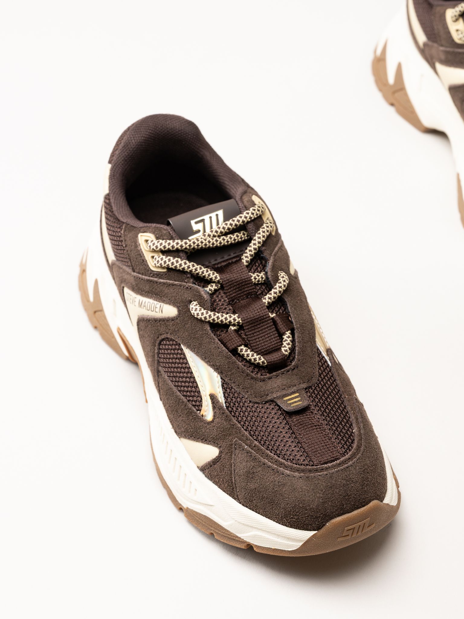 Steve Madden - Ample - Mörkbruna sneakers