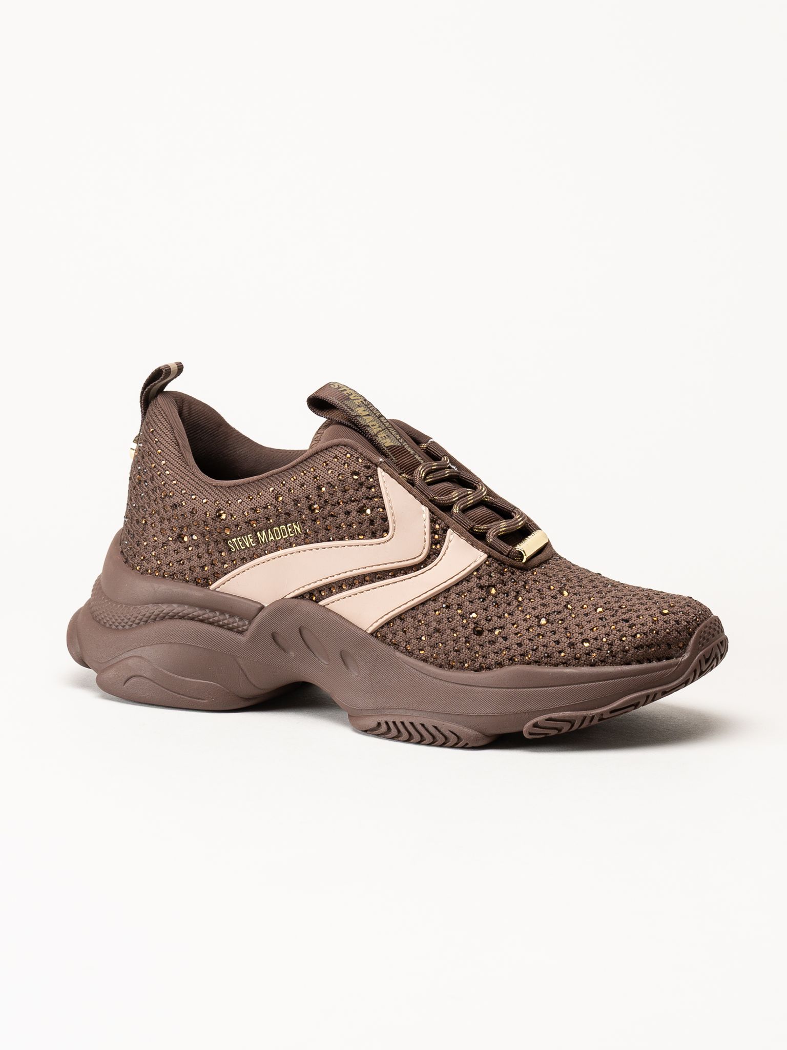 Steve Madden - Main St.-RE - Mörkbruna sneakers