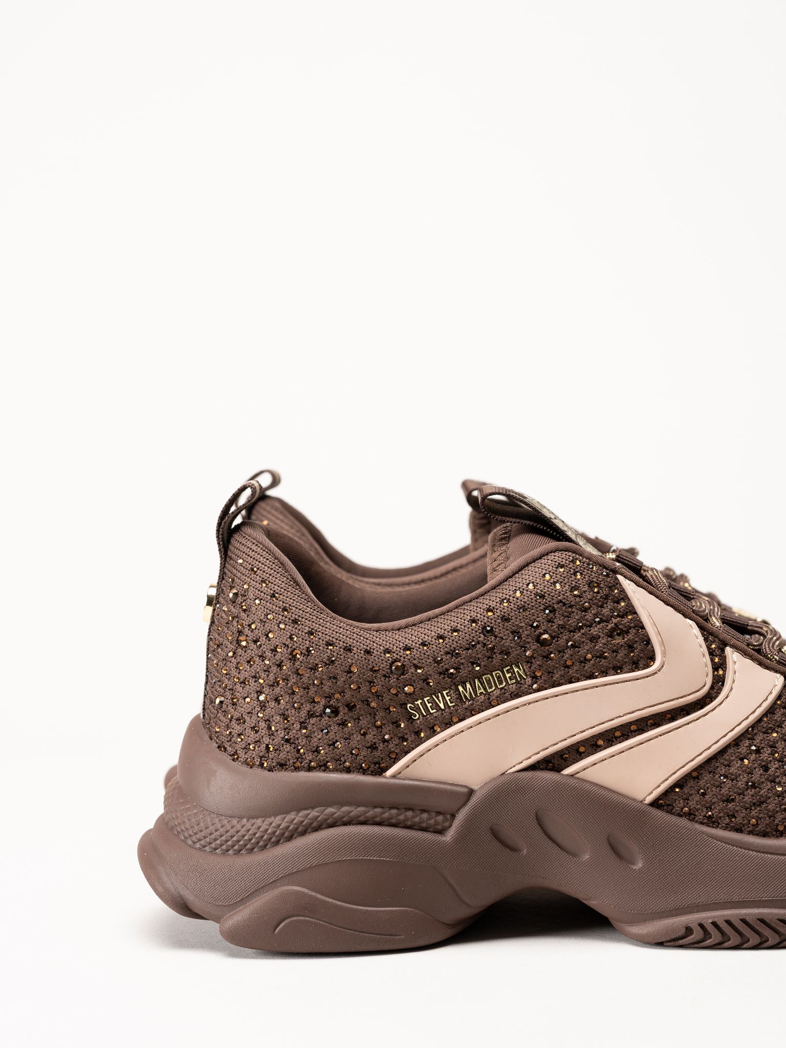 Steve Madden - Main St.-RE - Mörkbruna sneakers