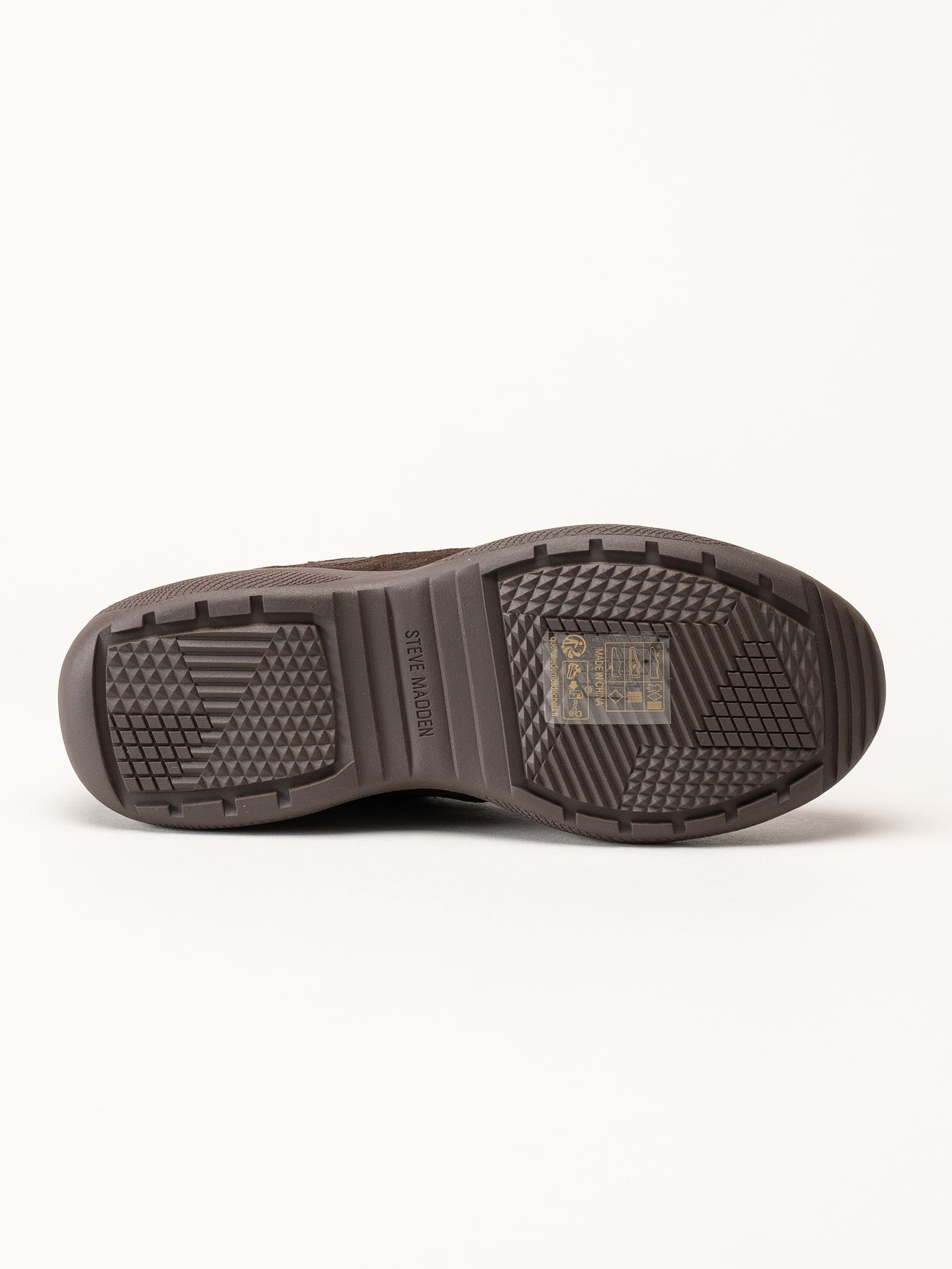Steve Madden - Premio-E - Mörkbruna sneakers