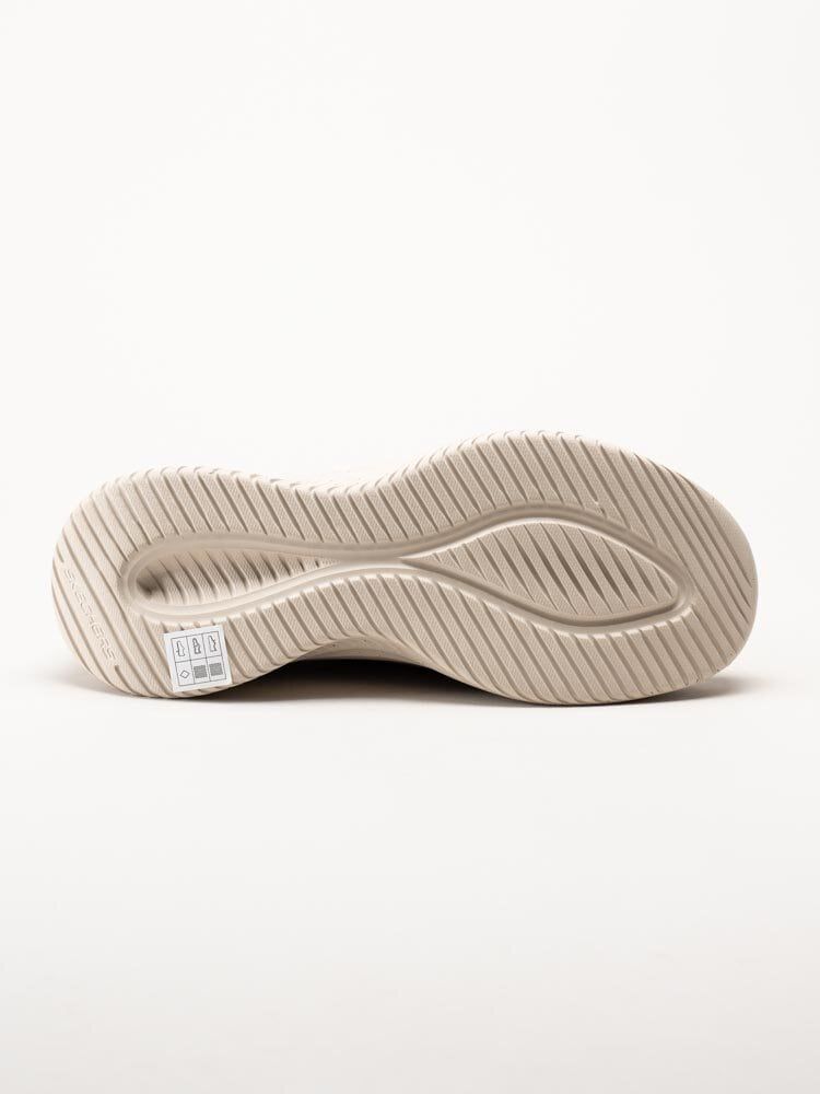 Skechers - Mens D´Lux Walker 2.0 - Beige slip-ins sneakers i textil