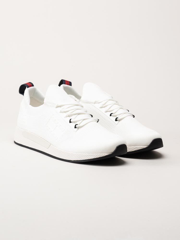 Tommy Hilfiger - Elevated Runner - Vita slip on sneakers i textil