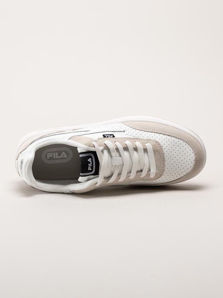 FILA - Sevaro S - Vita sneakers i mocka och skinn