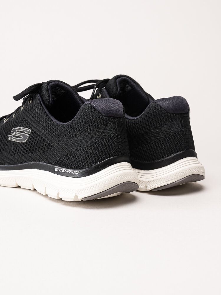 Skechers - Flex Advantage 4.0 - Upstream - Svarta vattentäta sneakers