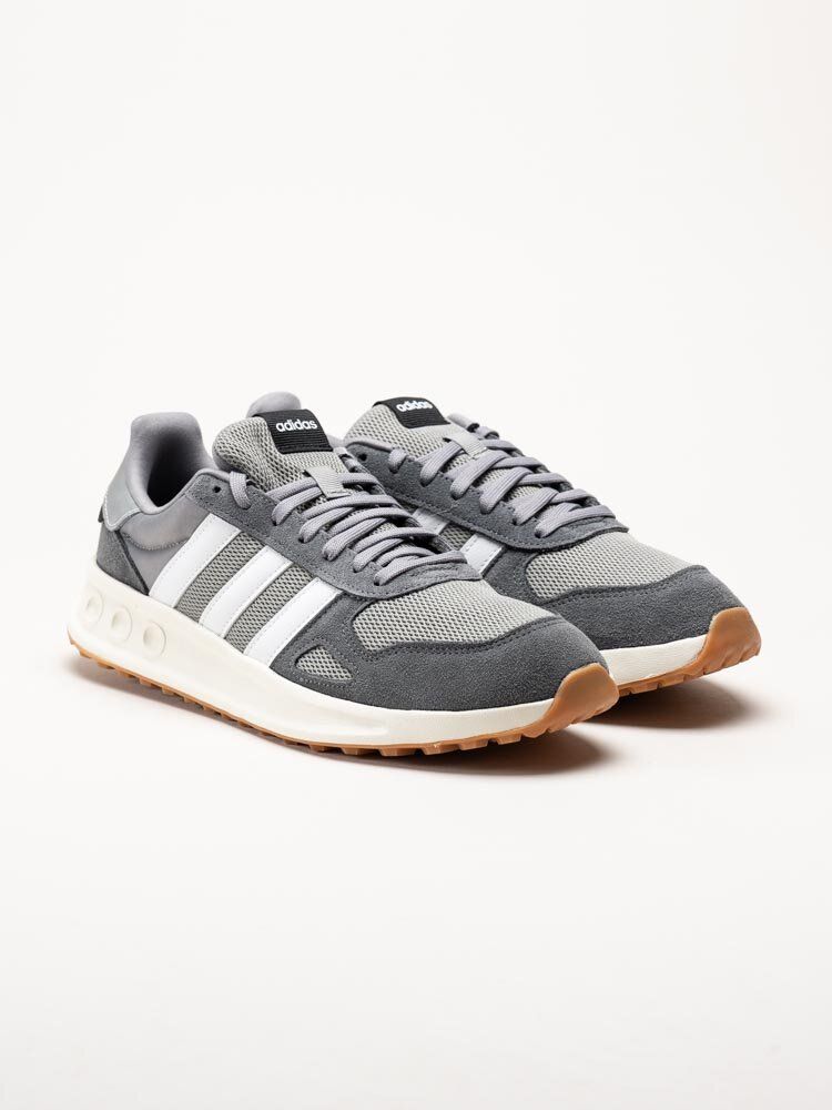 Adidas - Run 84 - Grå sneakers i mocka