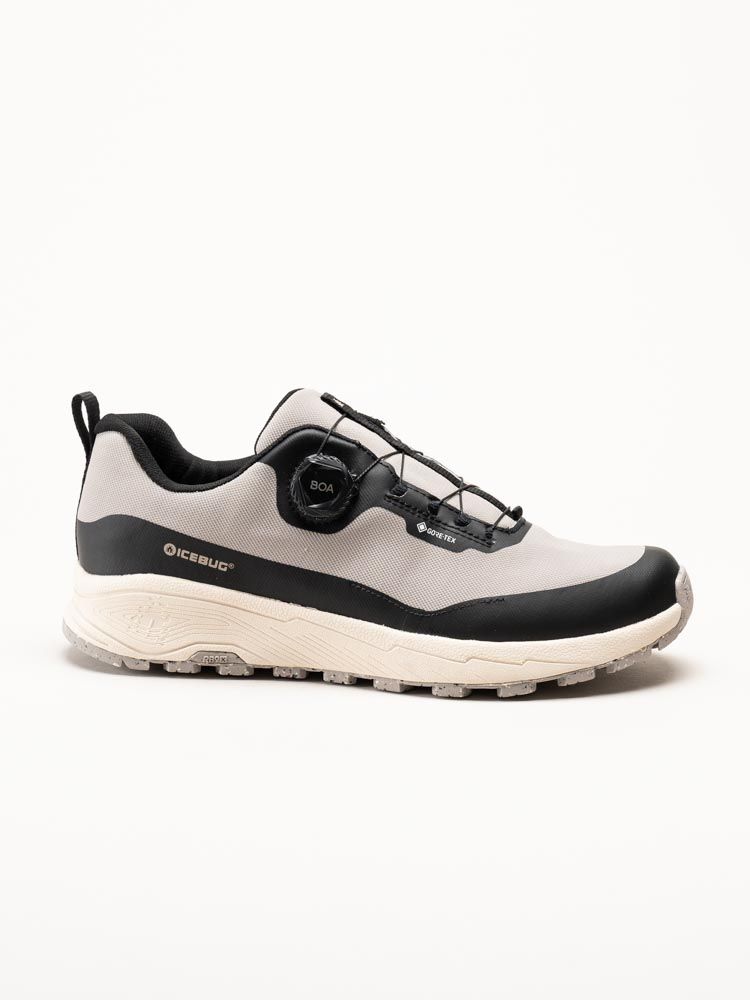 Icebug - Haze Mens RB9X - Ljusgrå sportiga promenadskor med Gore-Tex