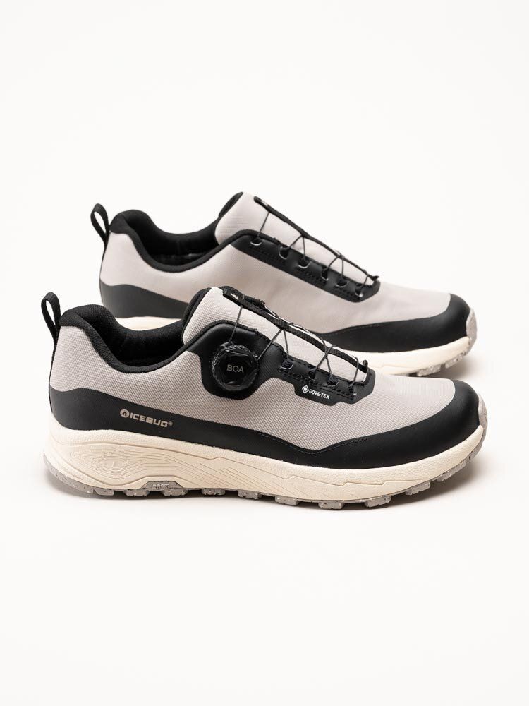 Icebug - Haze Mens RB9X - Ljusgrå sportiga promenadskor med Gore-Tex