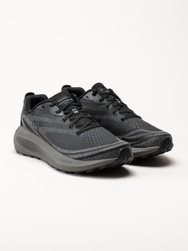 Merrell - MORPHLITE - Svarta löparskor i textil
