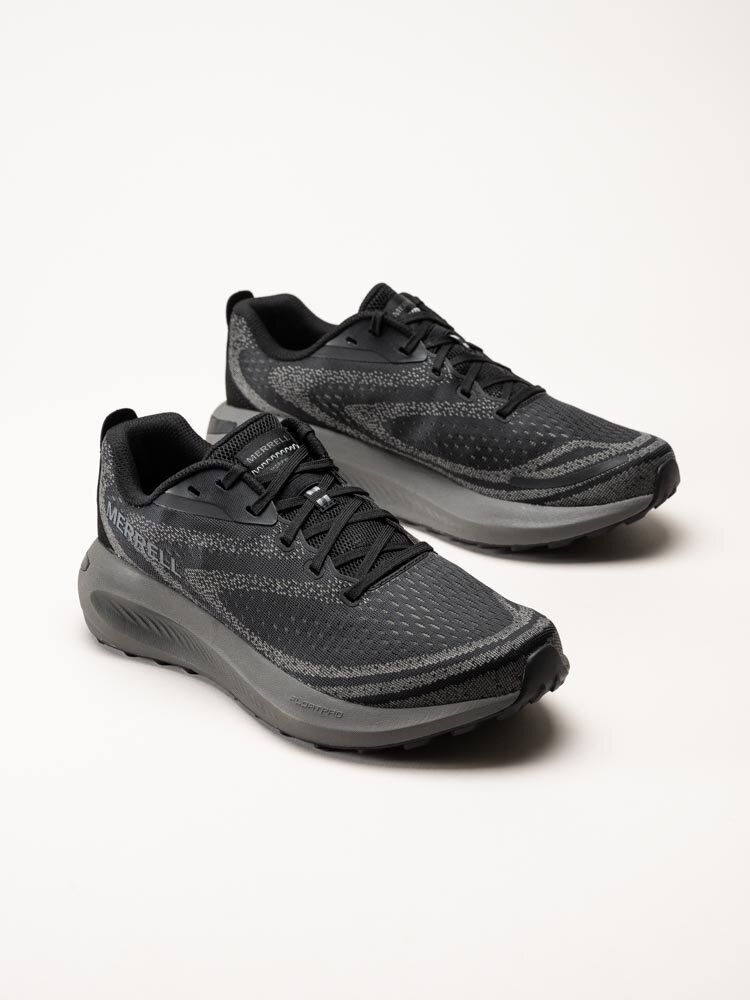 Merrell - MORPHLITE - Svarta löparskor i textil