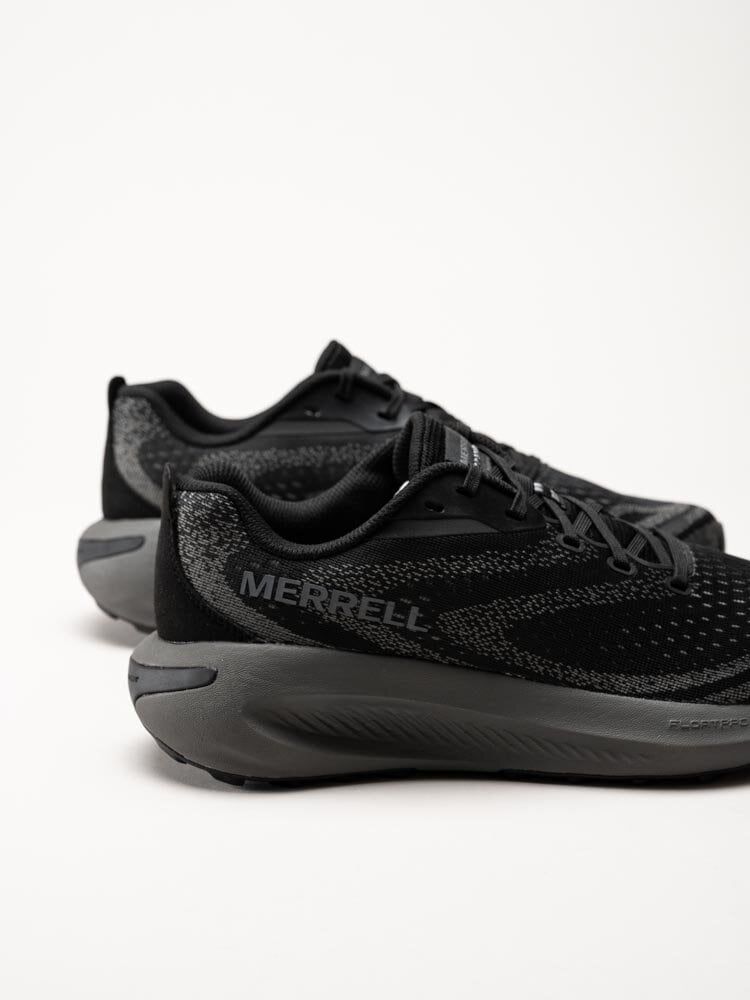 Merrell - MORPHLITE - Svarta löparskor i textil