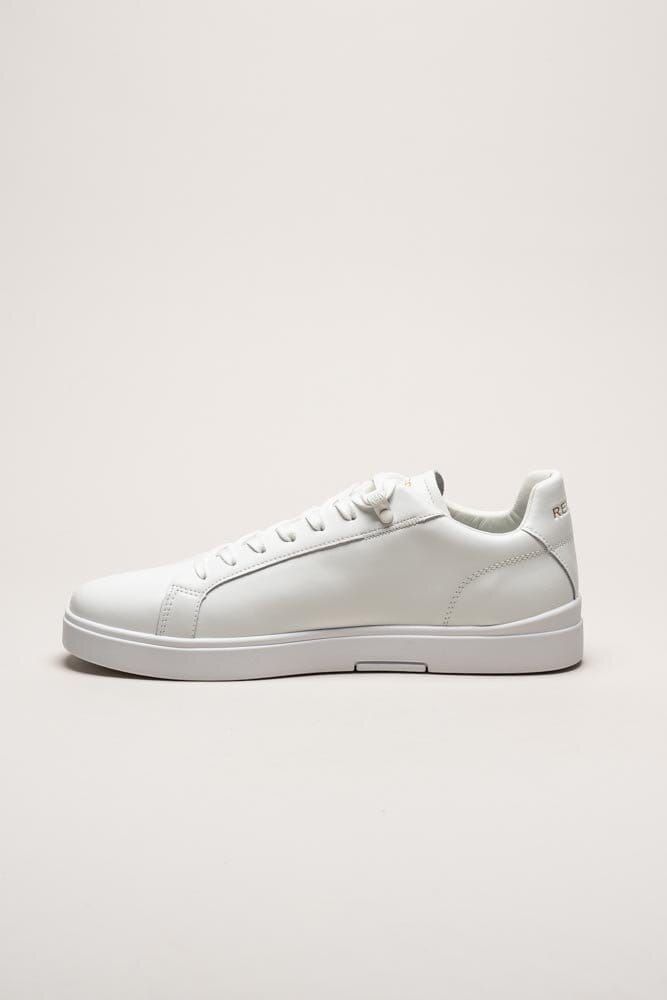 Replay - Polys M 1981 2 - Vita minimalistiska sneakers i skinn