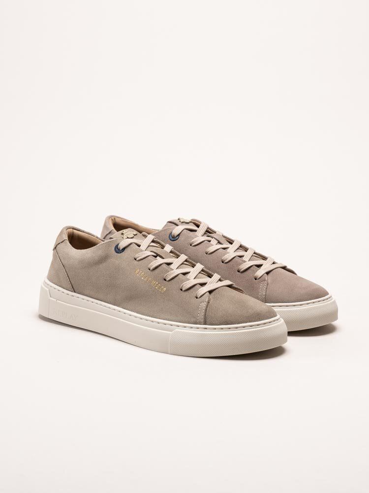 Replay - Creep City - Beige sneakers i mocka
