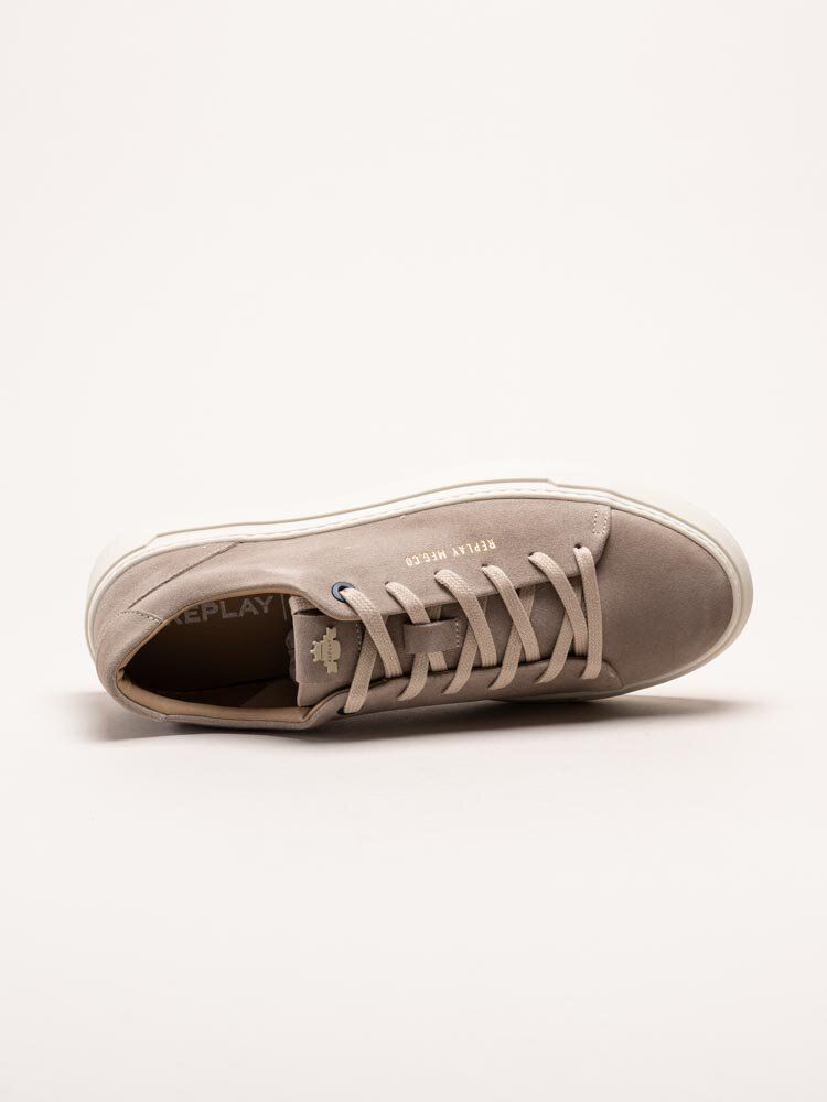 Replay - Creep City - Beige sneakers i mocka