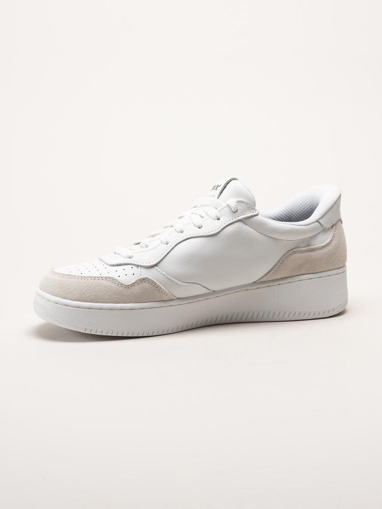 Skechers - Sport Court 2.0 - Konor - Vita sneakers i skinn