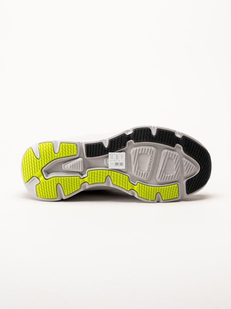 Skechers - DLux Walker 2.0 - Swave - Svarta sneakers i textil