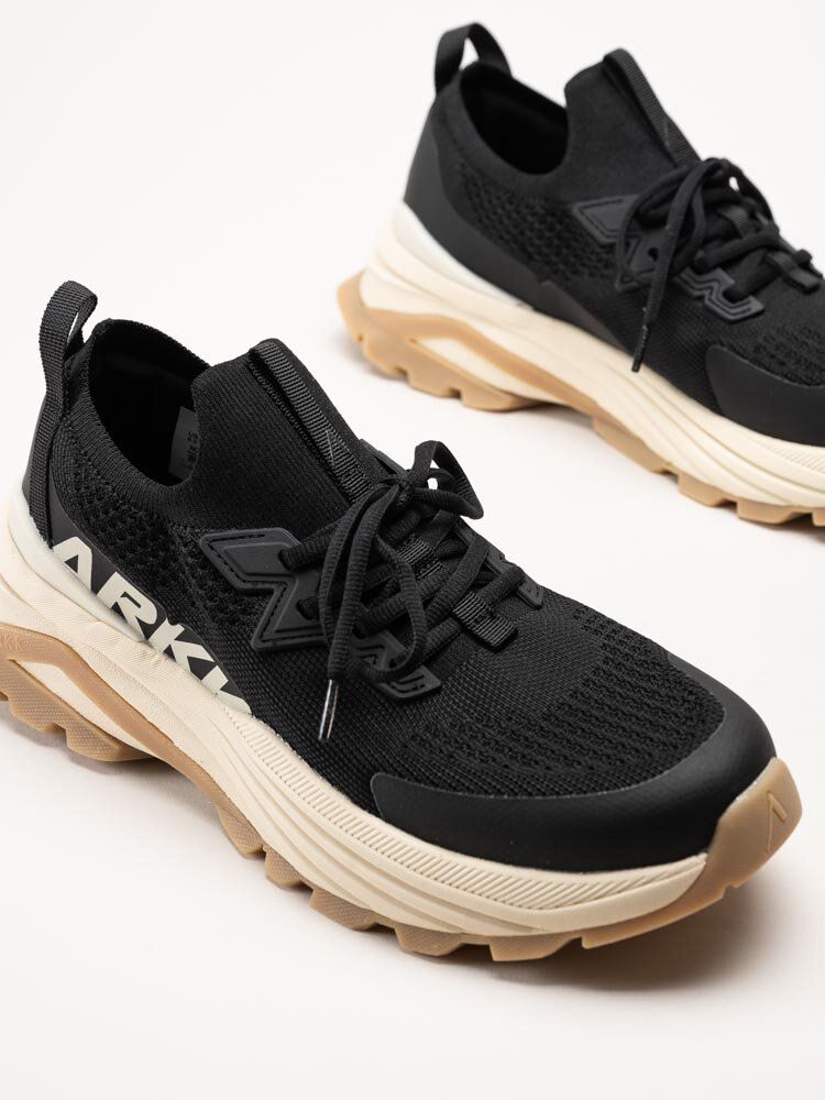 ARKK Copenhagen - Waste Zero Black - Svarta sportiga sneakers