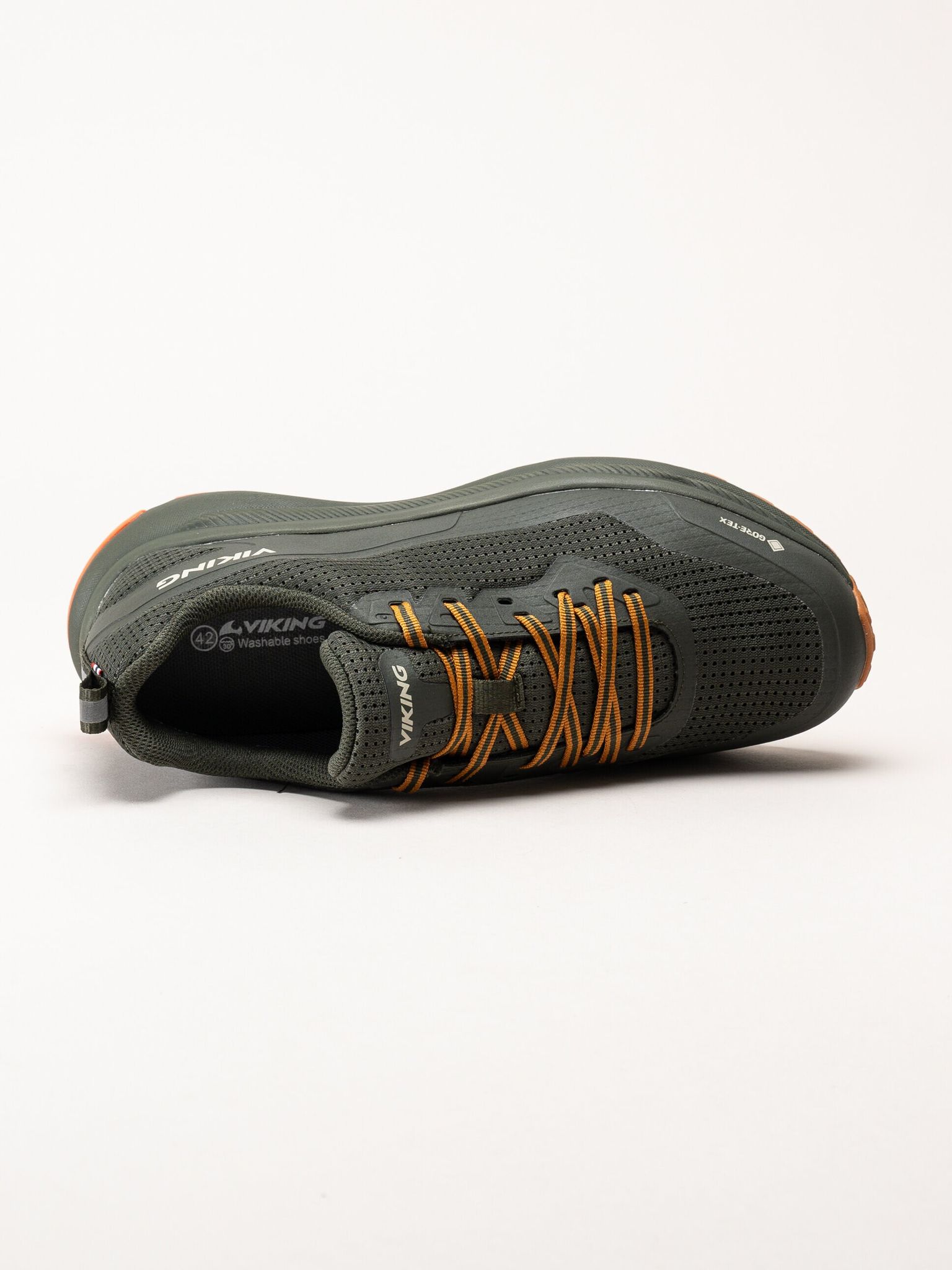 Viking Footwear - Motion Low GTX M - Gröna hybridskor med Gore-Tex
