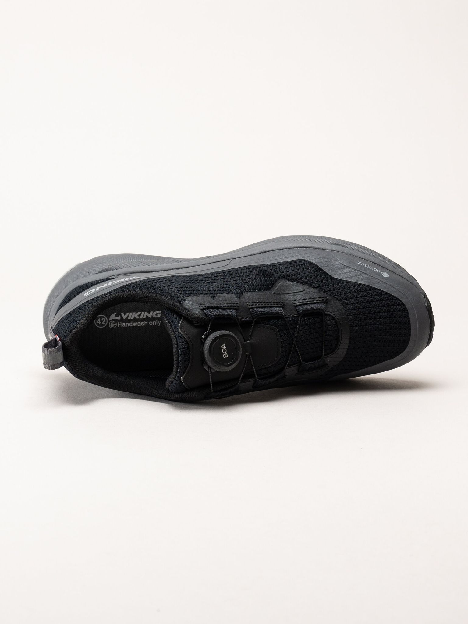 Viking Footwear - Motion Low Boa GTX M - Svarta BOA hybridskor med GoreTex