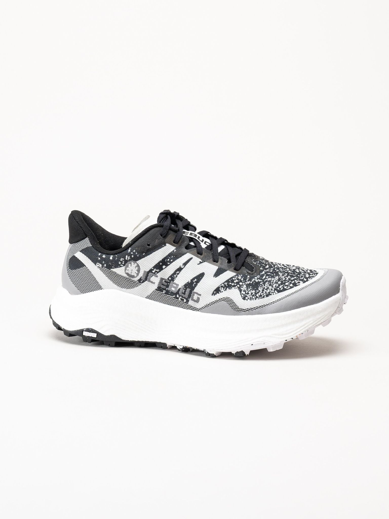 Icebug - Järv RB9X - Svartvita sneakers i textil