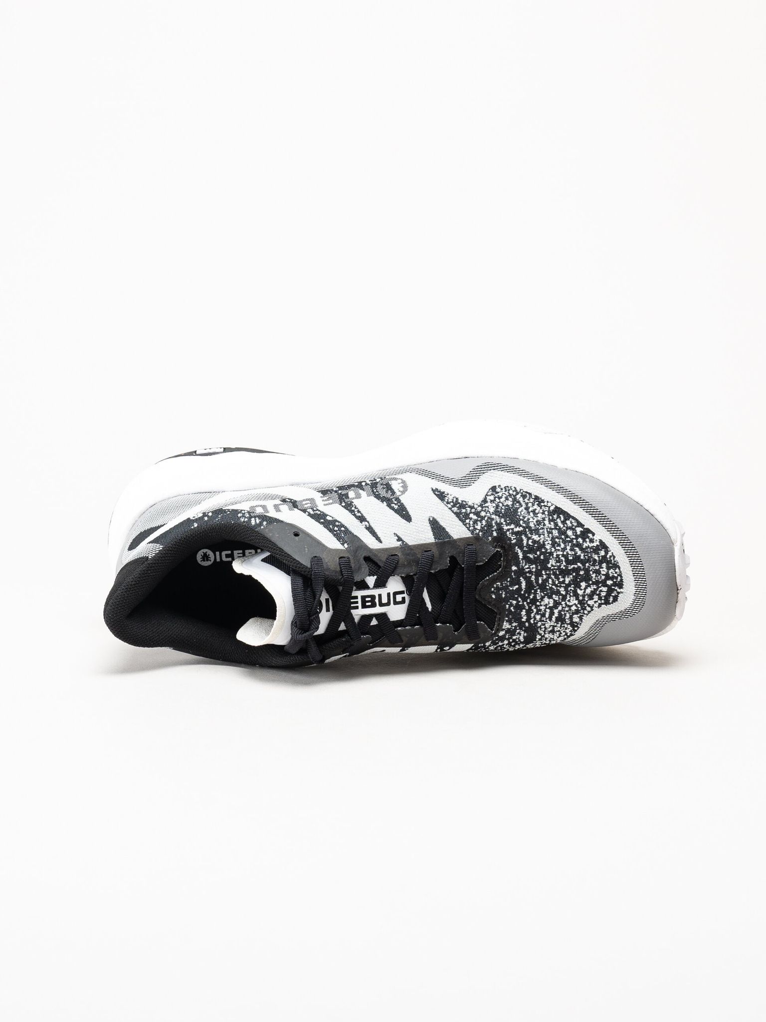 Icebug - Järv RB9X - Svartvita sneakers i textil