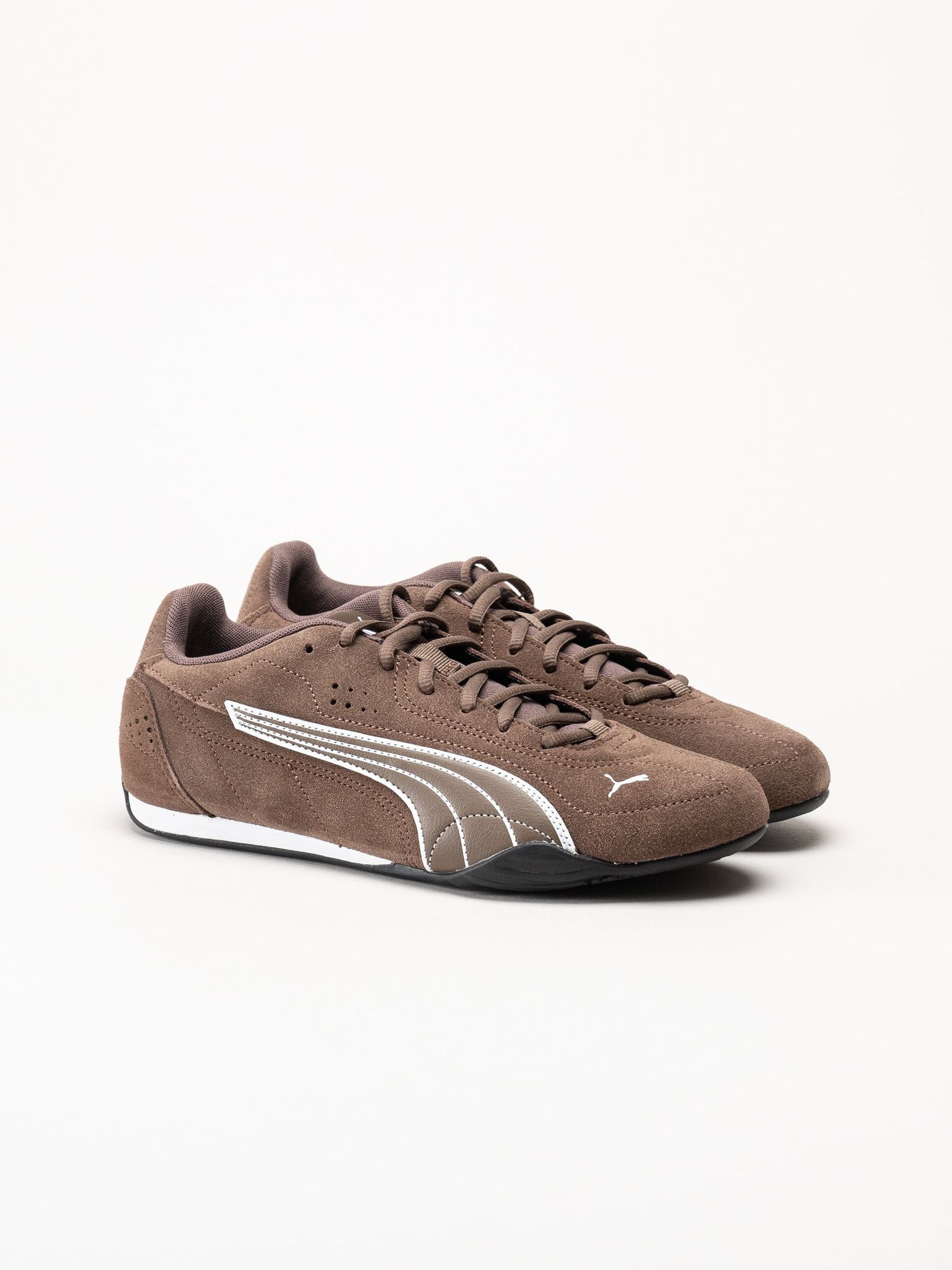 Puma - Puma Catch SD - Bruna sneakers i mocka