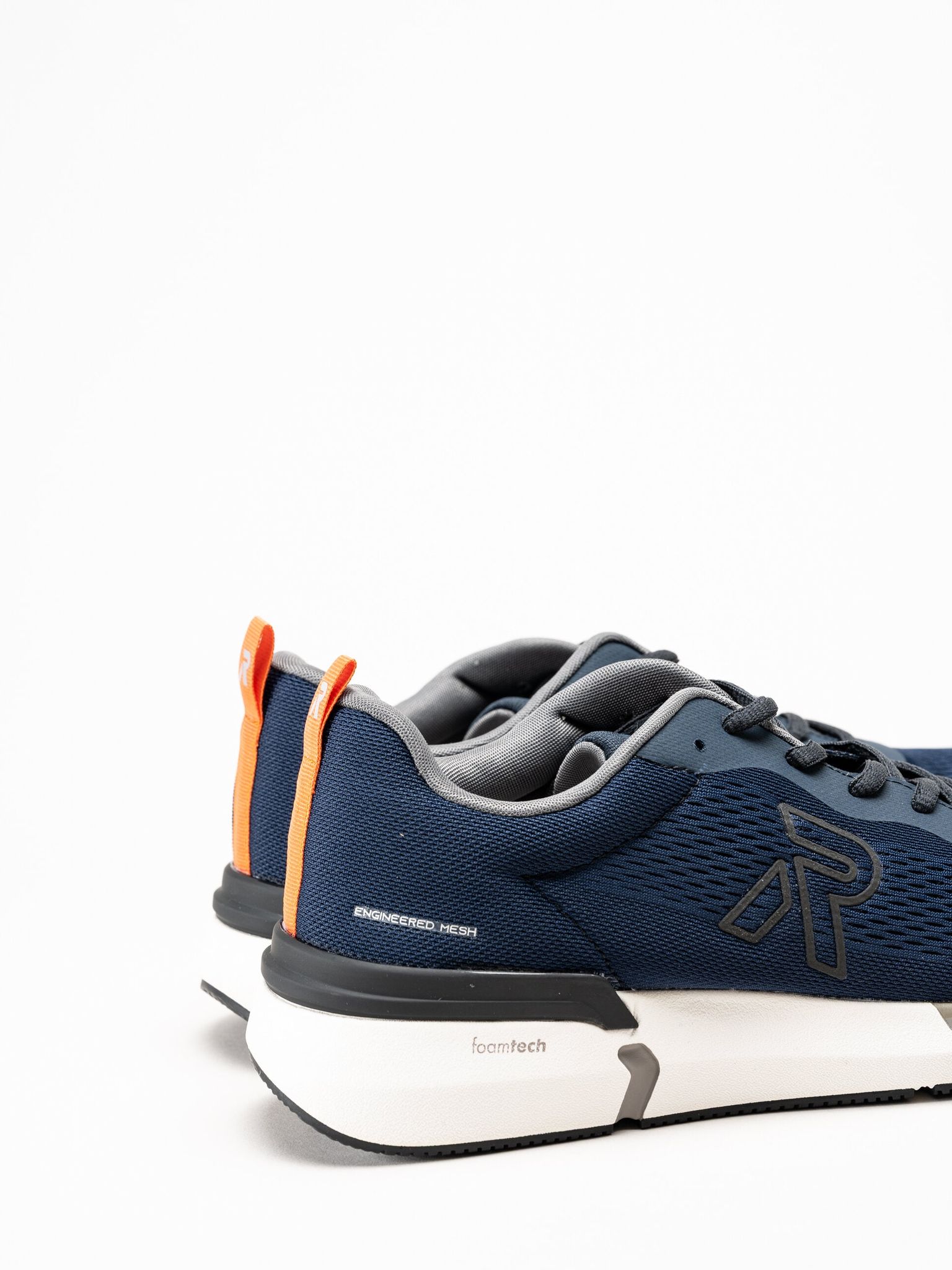 Rieker - Marinblå sneakers i mesh