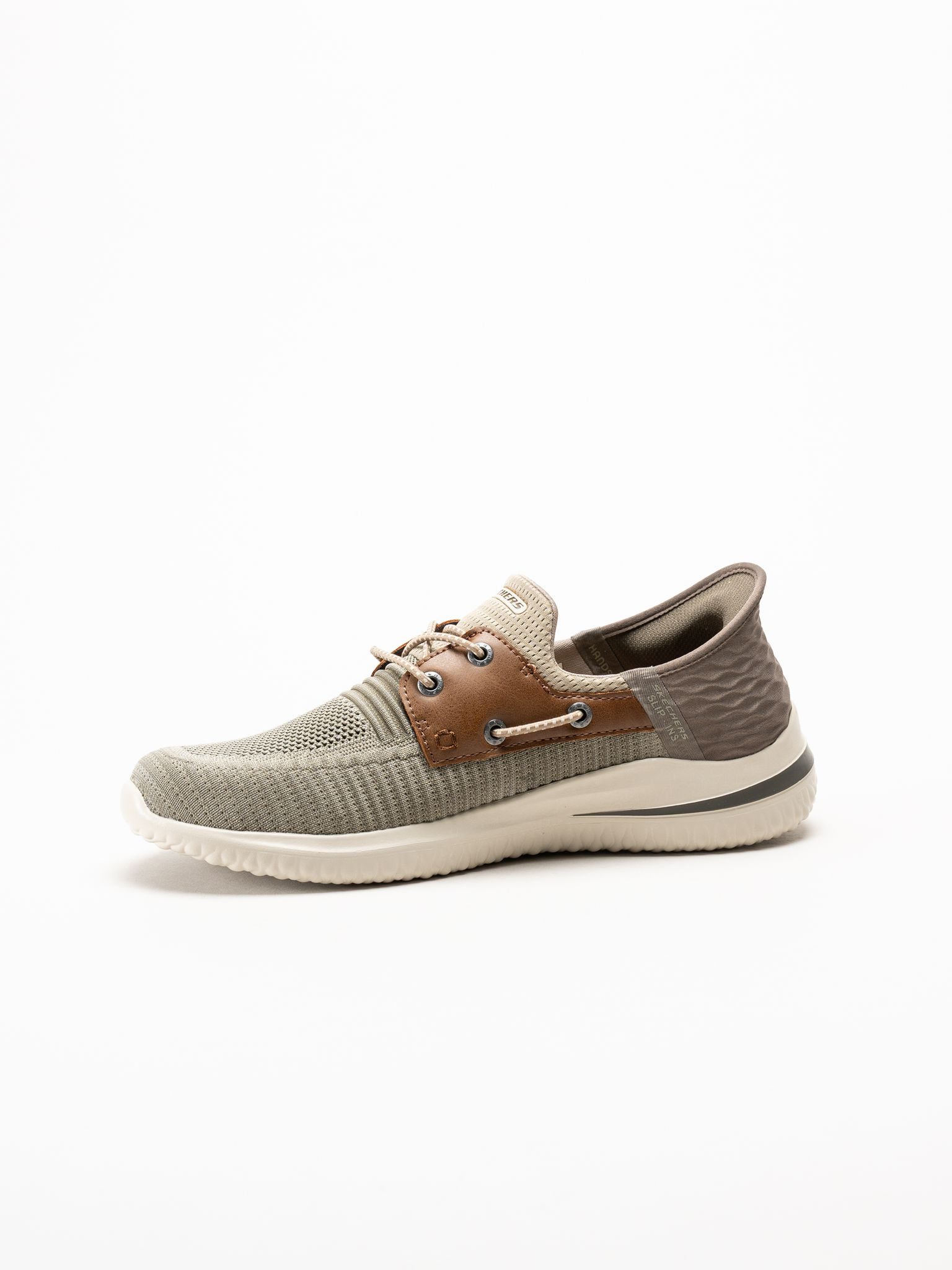 Skechers - Slip-Ins Delson 3.0 - Roth - Kakifärgade slip-ins sneakers