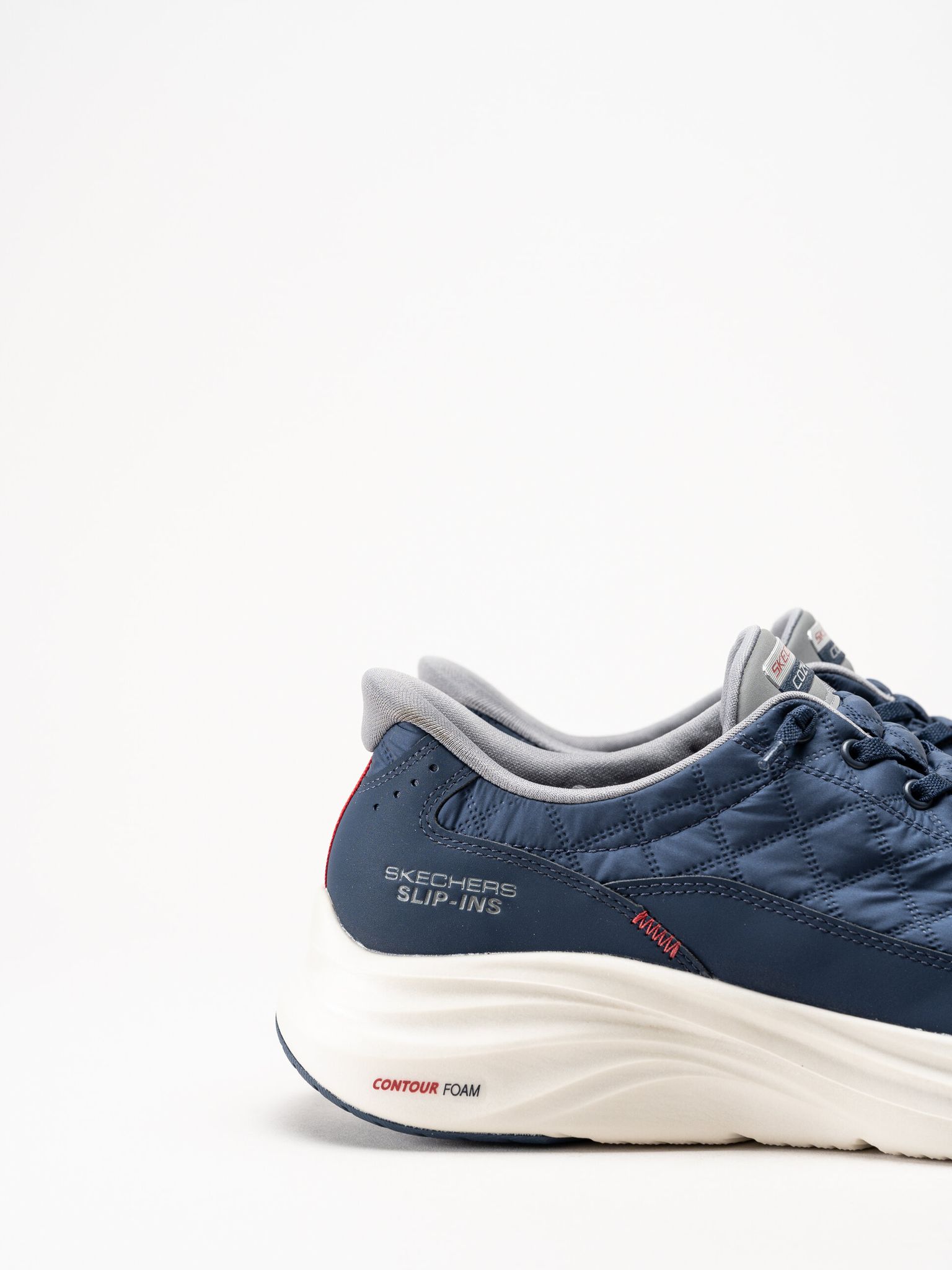 Skechers - Contour Foam - Marinblå slip-ins sneakers