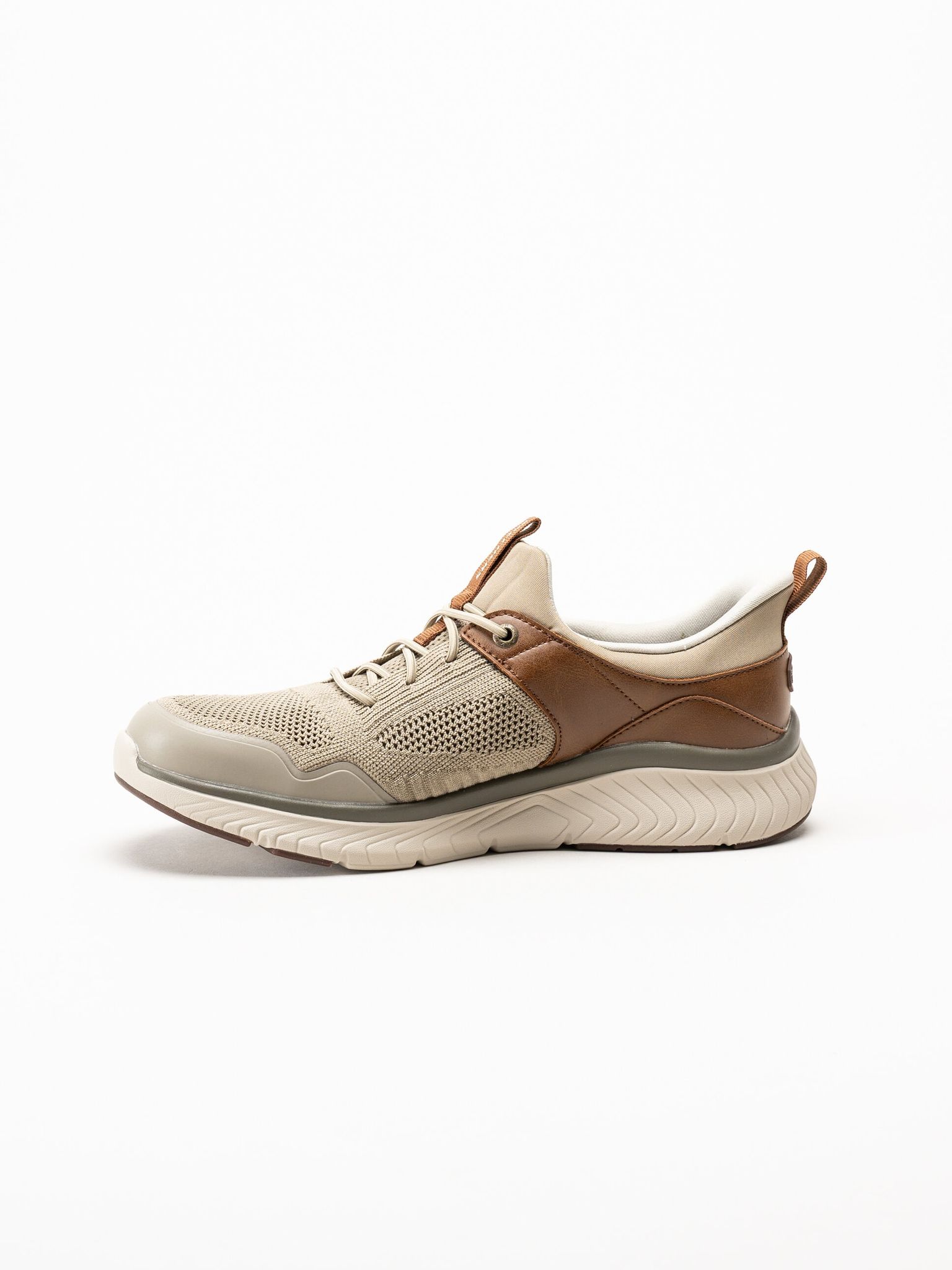Skechers - Slip-Ins Relaxed Fit - Beige slip-ins sneakers i mesh