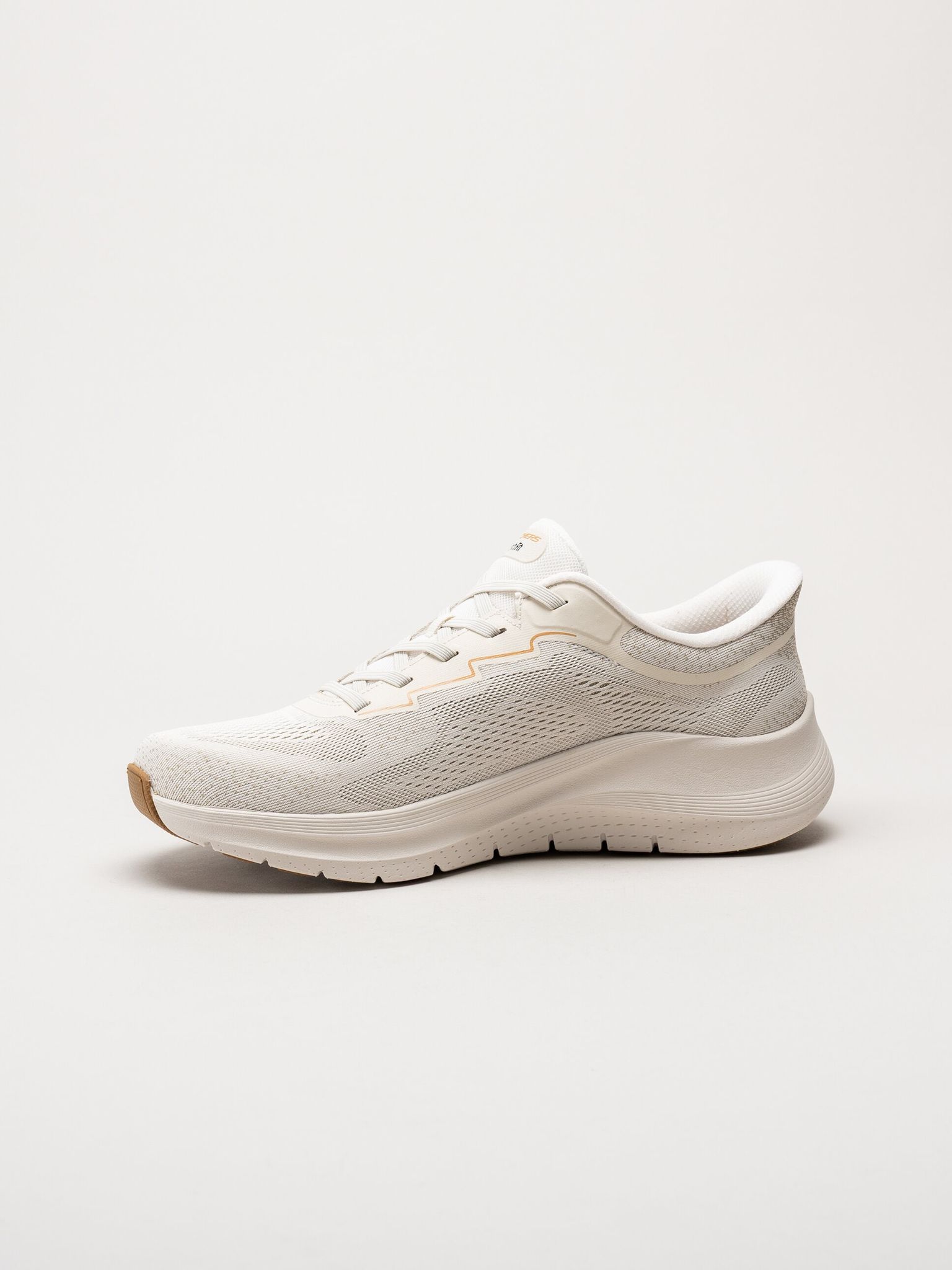 Skechers - Arch Fit 2.0 - Offwhite slip-ins sneakers i mesh