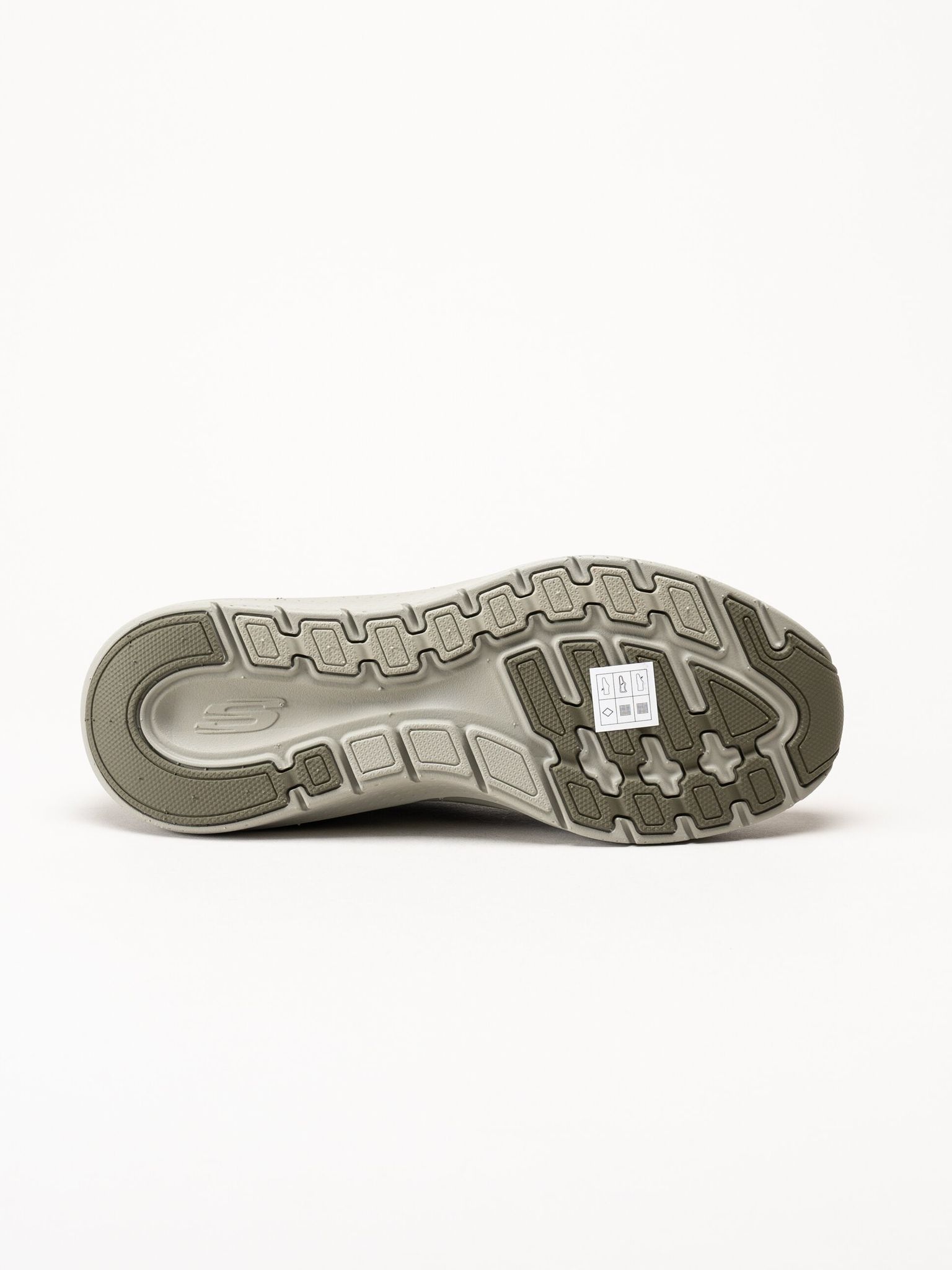 Skechers - Arch Fit 2.0 Crayn - Gröna slip-ins sneakers i mesh
