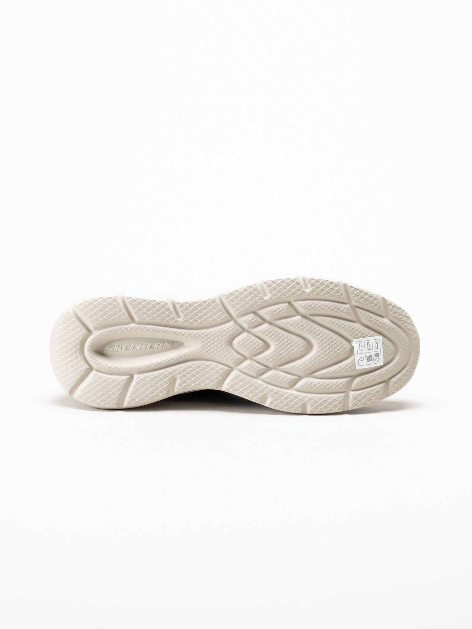 Skechers - Slip-Ins Garner - Mörkgröna slip-Ins sneakers i mesh