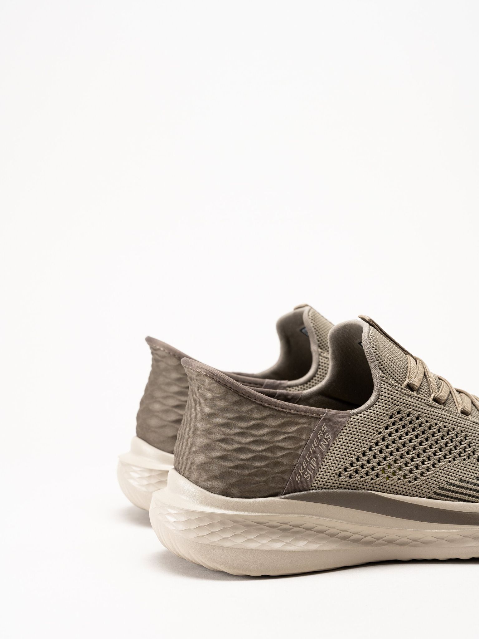 Skechers - Relaxed Fit - Gröna slip-ins sneakers