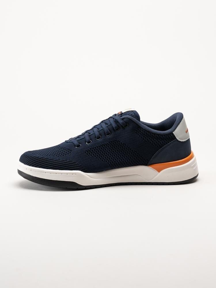Skechers - Relaxed Fit Corliss Dorset - Mörkblå sneakers i textil