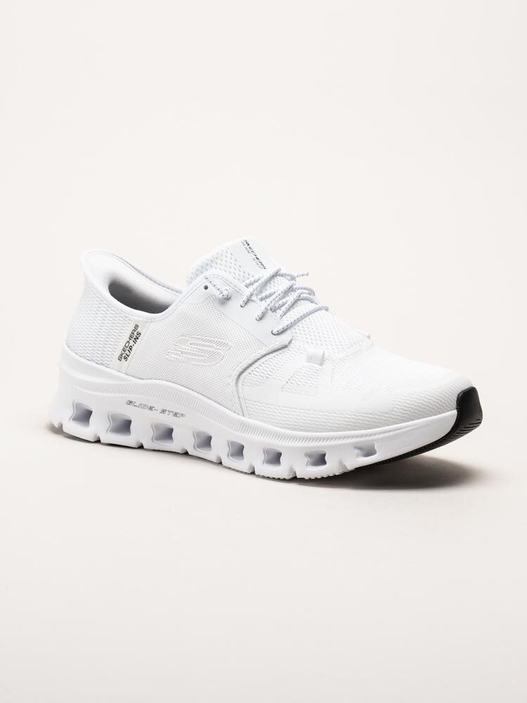Skechers - Glide Step Pro - Vita slip-ins sneakers i textil