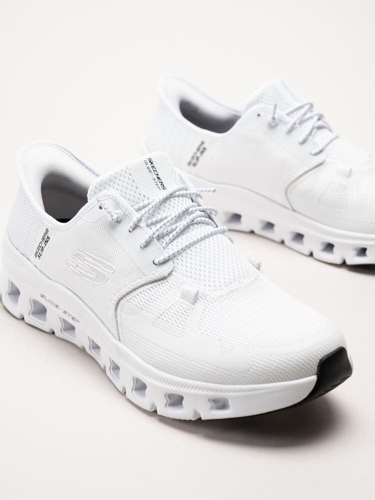 Skechers - Glide Step Pro - Vita slip-ins sneakers i textil