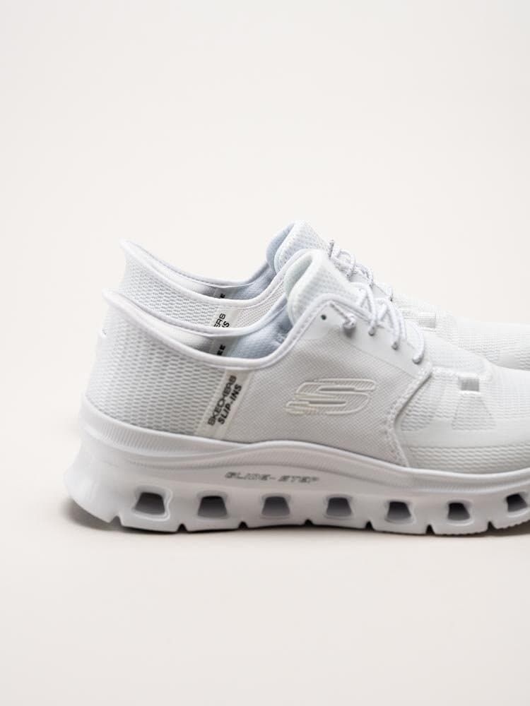 Skechers - Glide Step Pro - Vita slip-ins sneakers i textil
