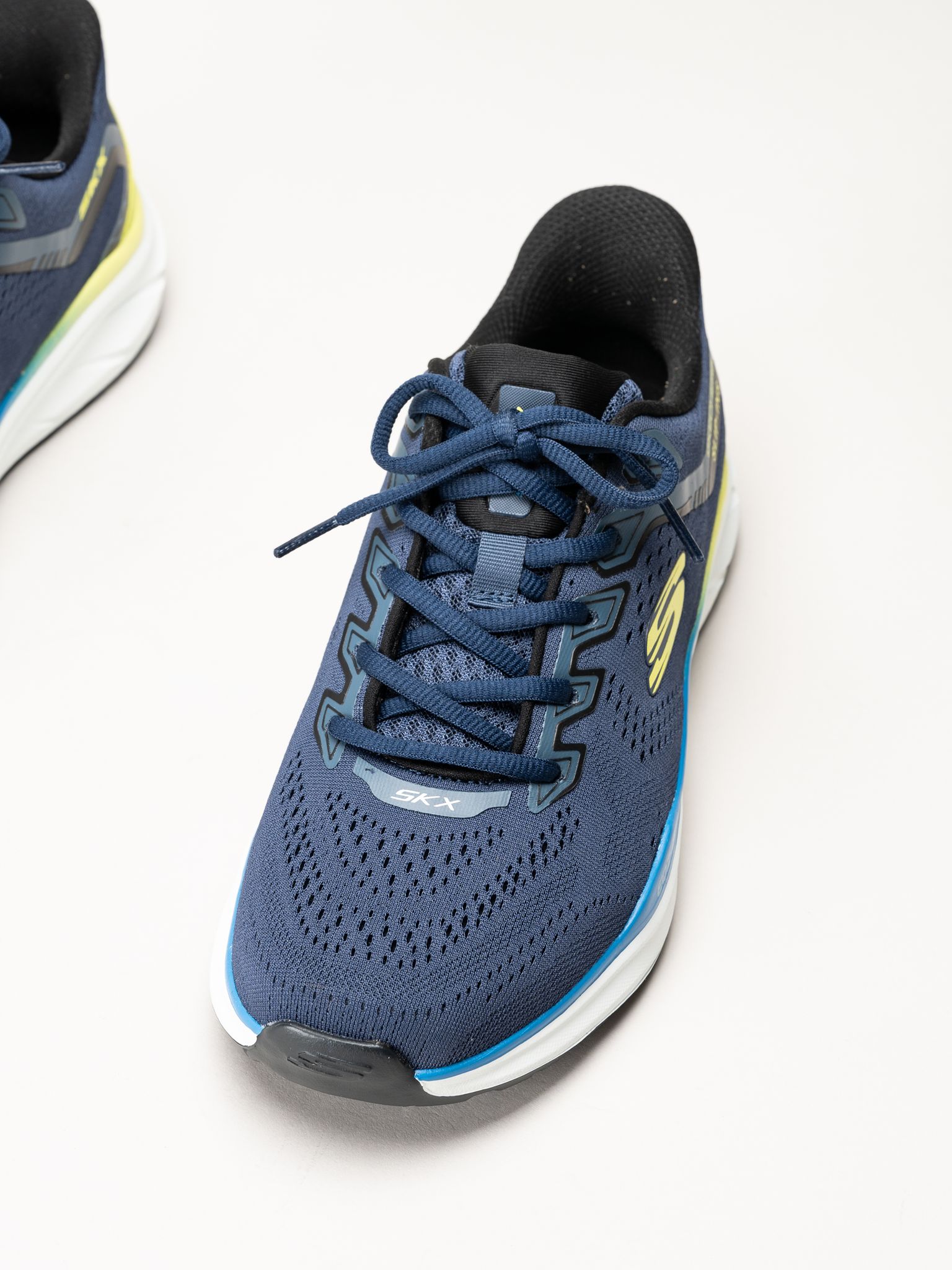 Skechers - Equalizer 6.0 - Marinblå slip ins sneakers i mesh