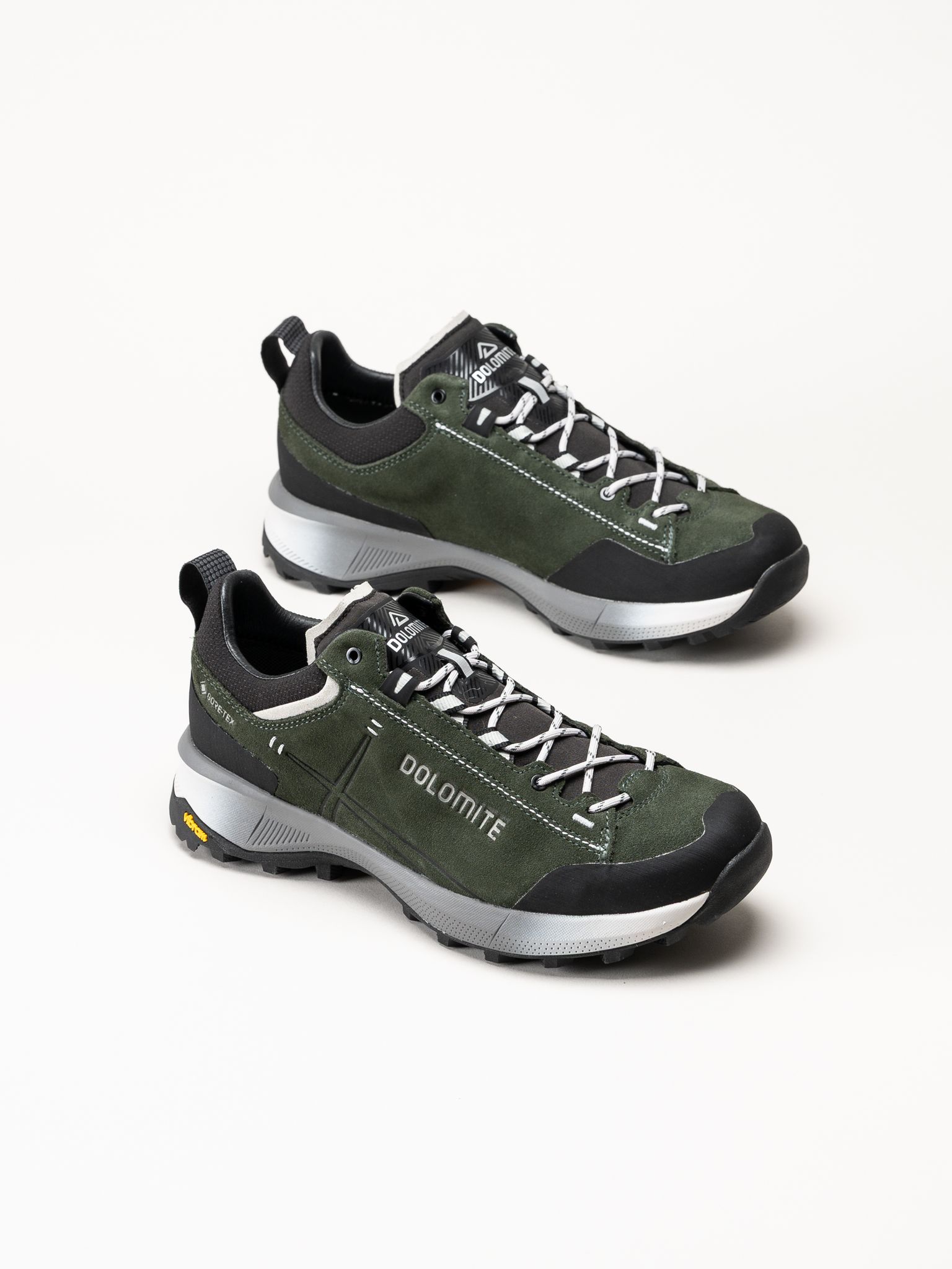 Dolomite - Vernale Hike Low - Gröna hikingskor med GoreTex