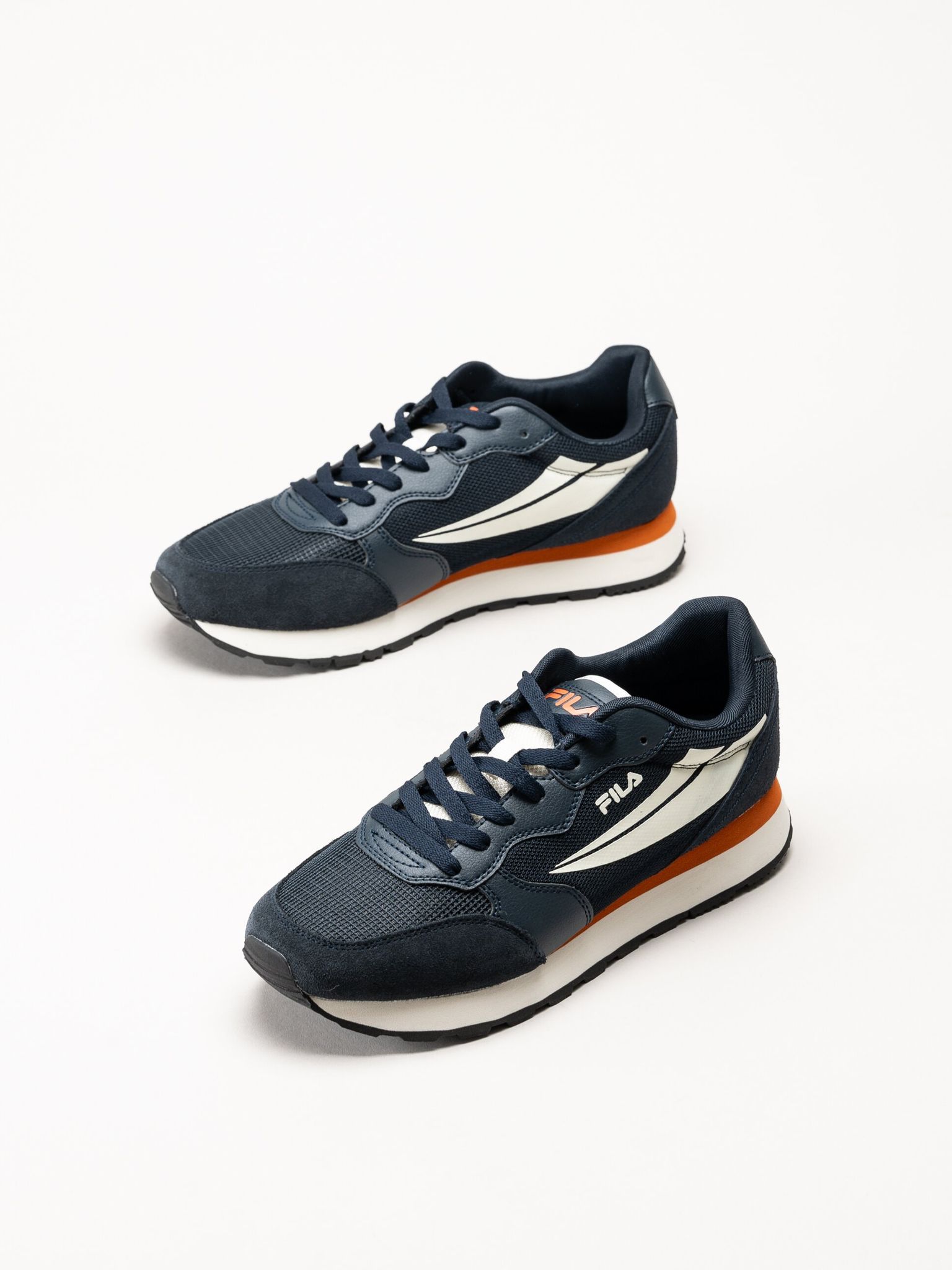 FILA - Hypert - Marinblå sneakers i textil