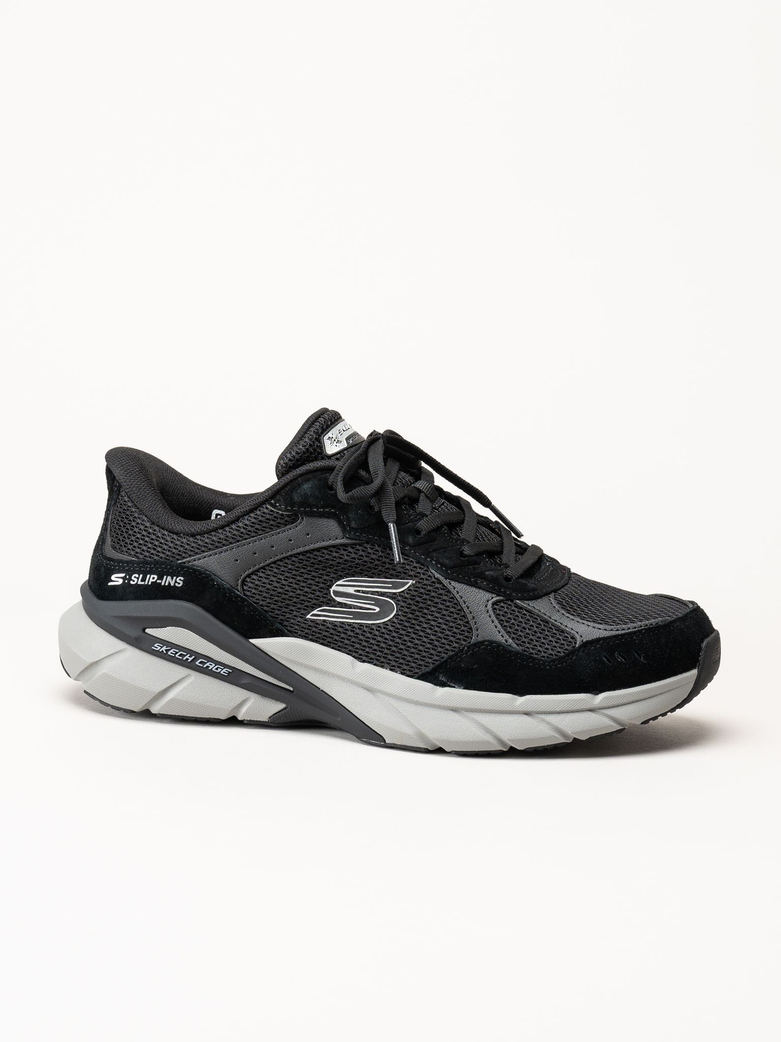 Skechers - Skech Cage - Svarta sneakers
