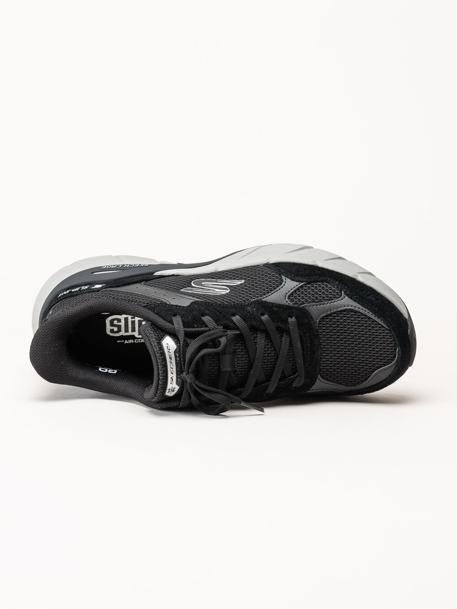 Skechers - Skech Cage - Svarta sneakers