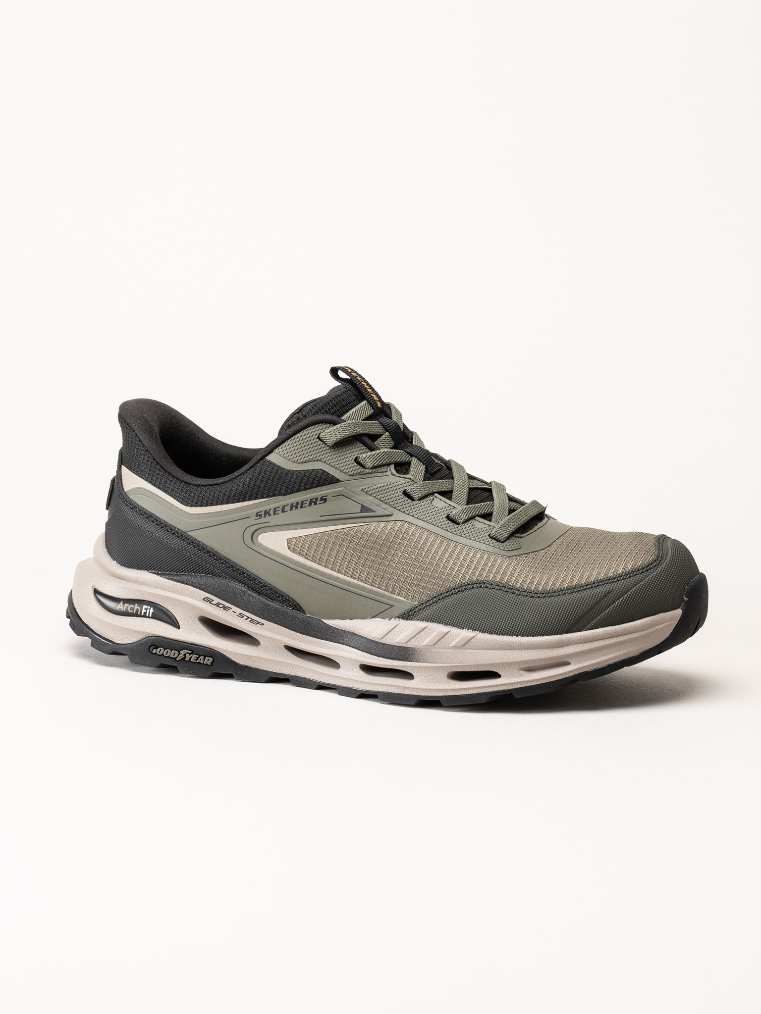 Skechers - Arch Fit Orvan Ultra - Talon - Olivgröna sneakers